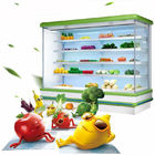 Hypermarket Vegetable / Meat Commercial Display Freezer
